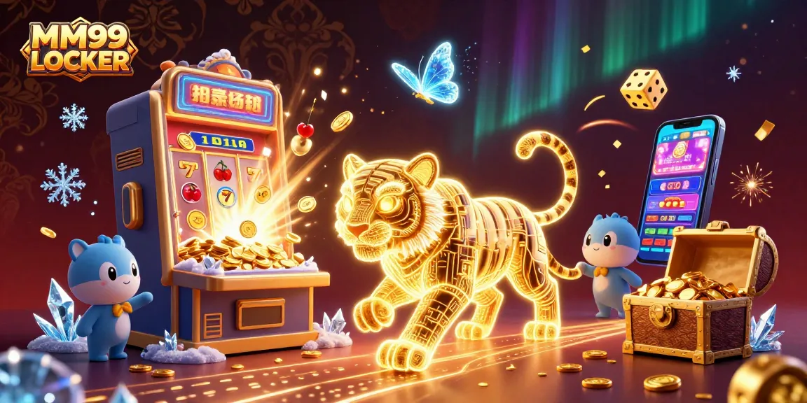 Engage with MM99 LOCKER's dynamic casino experience featuring vibrant jackpots and immersive 3D elements.