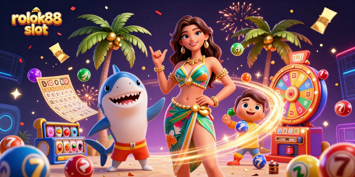 Experience thrilling gameplay with rokok88 slot featuring vibrant characters and dynamic casino elements.