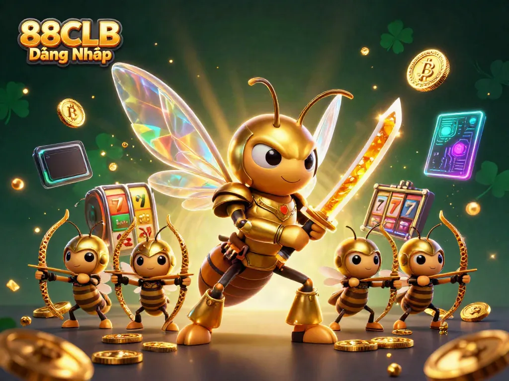 Engaging scene of 3D characters playing at a casino, featuring a dynamic display of 88CLB Đăng Nhập elements.