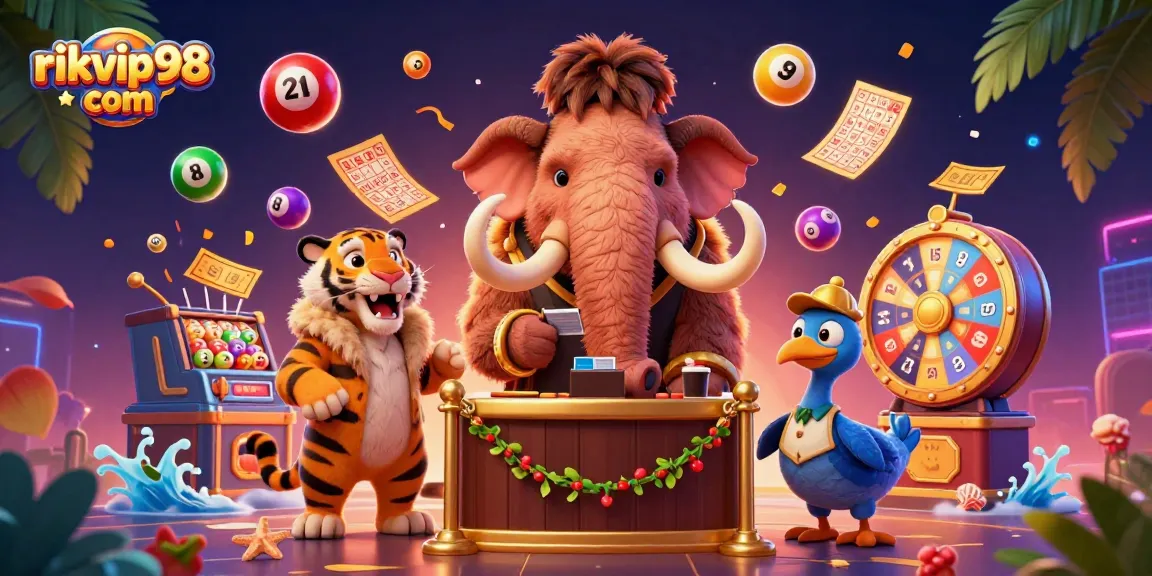 Engage with rikvip98 com's vibrant lottery experience featuring dynamic characters and games.