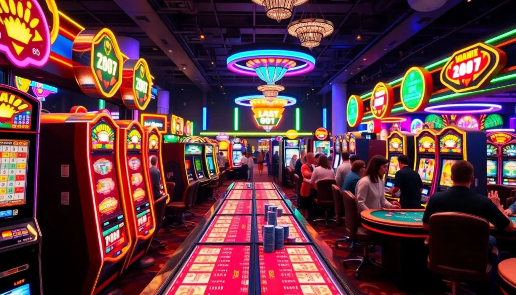 Entdecken Sie den aufregenden casino bonus ohne einzahlung neu in einer lebendigen Casino-Umgebung, voller spannender Spiele.