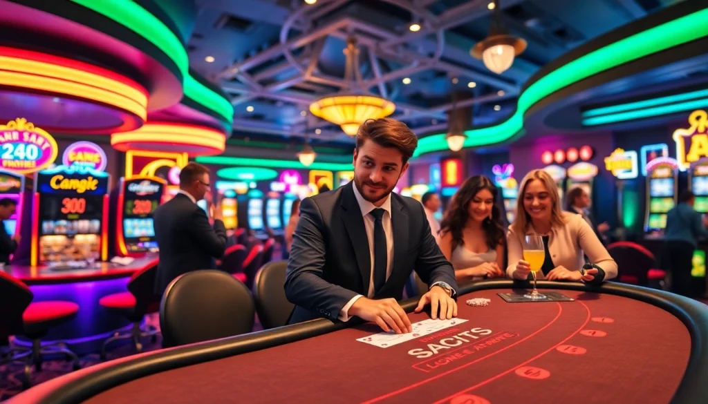 Jouer au usdt online casino sur une table de blackjack animée et élégante.