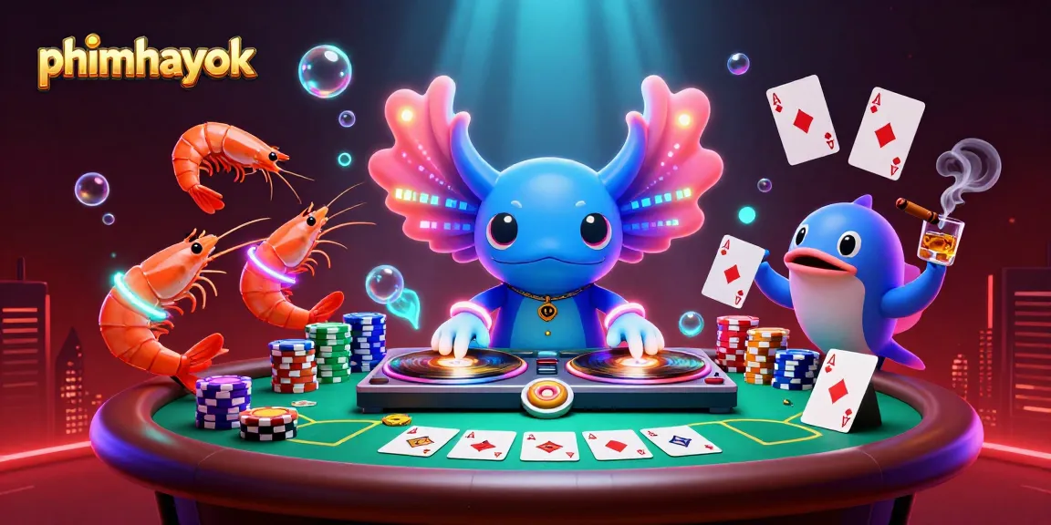 Engage in thrilling casino action at phimhayok with a vibrant underwater party scene.