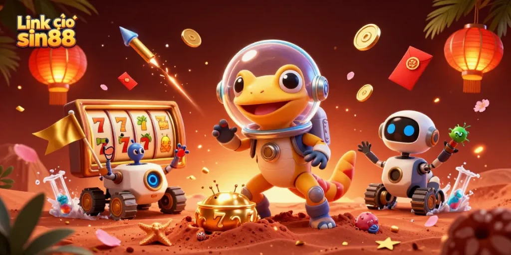 Experience excitement with Link vào sin88 in a vibrant 3D casino adventure featuring captivating elements.