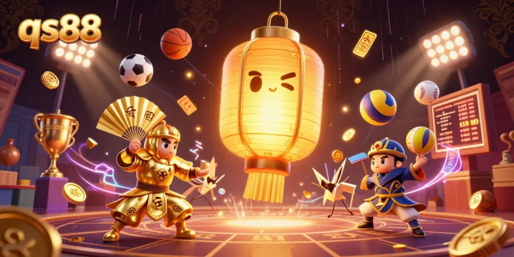 Place bets and win at qs88's dynamic casino market featuring unique game elements.