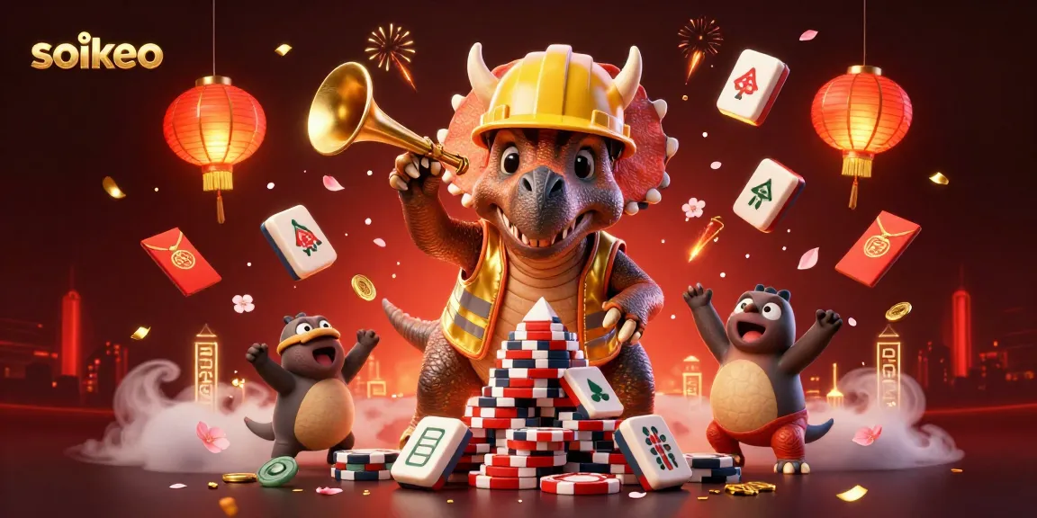 Soikeo highlights intense gameplay with a thriving crowd celebrating big wins, capturing the thrill of gambling.